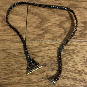 Apple Watch Band Brown and Blue Beaded Bracelet